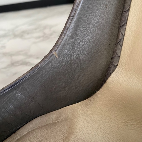 Christian Dior Miss Dior Snakeskin Grey Python Embossed Stiletto Pumps 40 / 10 - Picture 14 of 14